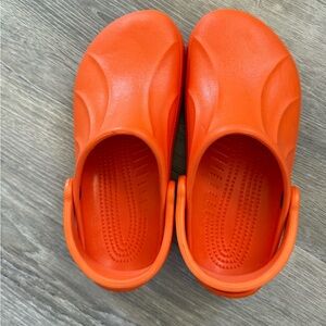 Orange Clogs CROCS